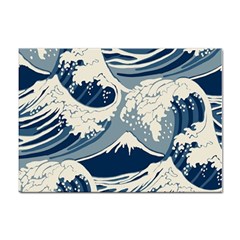 Japanese Wave Pattern Sticker A4 (10 pack)