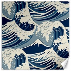 Japanese Wave Pattern Canvas 20  X 20 