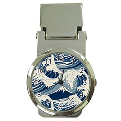 Japanese Wave Pattern Money Clip Watches