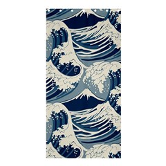 Japanese Wave Pattern Shower Curtain 36  x 72  (Stall) 