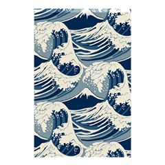 Japanese Wave Pattern Shower Curtain 48  x 72  (Small) 