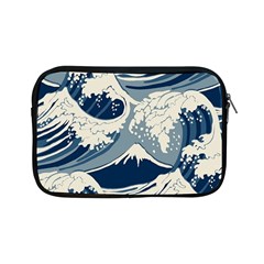 Japanese Wave Pattern Apple iPad Mini Zipper Cases