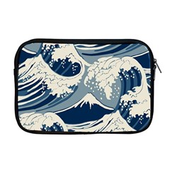 Japanese Wave Pattern Apple Macbook Pro 17  Zipper Case by Wav3s