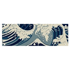 Japanese Wave Pattern Banner And Sign 6  X 2  by Wav3s