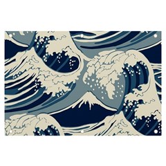 Japanese Wave Pattern Banner And Sign 6  X 4  by Wav3s