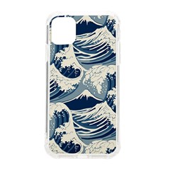 Japanese Wave Pattern Iphone 11 Tpu Uv Print Case by Wav3s