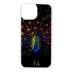 Peacock Feathers Iphone 13 Mini Tpu Uv Print Case by Wav3s