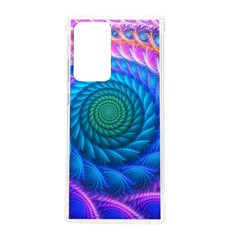 Peacock Feather Fractal Samsung Galaxy Note 20 Ultra Tpu Uv Case by Wav3s