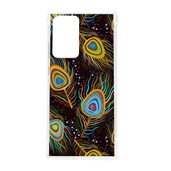 Pattern Feather Peacock Samsung Galaxy Note 20 Ultra Tpu Uv Case by Wav3s