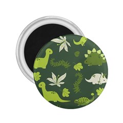 Cute Dinosaur Pattern 2 25  Magnets