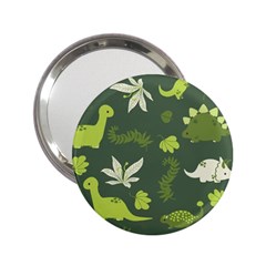 Cute Dinosaur Pattern 2 25  Handbag Mirrors by Wav3s