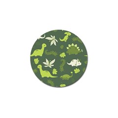 Cute Dinosaur Pattern Golf Ball Marker