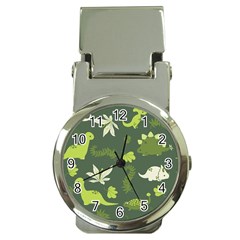 Cute Dinosaur Pattern Money Clip Watches