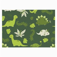 Cute Dinosaur Pattern Large Glasses Cloth (2 Sides)