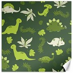 Cute Dinosaur Pattern Canvas 16  x 16  15.2 x15.41  Canvas - 1