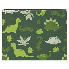 Cute Dinosaur Pattern Cosmetic Bag (xxxl) by Wav3s