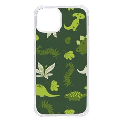 Cute Dinosaur Pattern Iphone 14 Tpu Uv Print Case by Wav3s