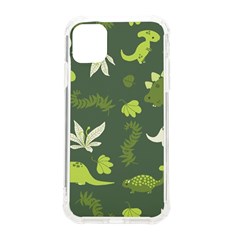 Cute Dinosaur Pattern Iphone 11 Tpu Uv Print Case by Wav3s