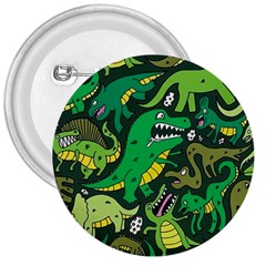 Dino Kawaii 3  Buttons