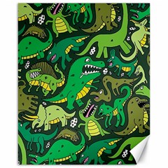 Dino Kawaii Canvas 16  X 20 