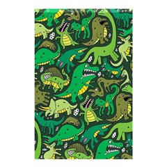 Dino Kawaii Shower Curtain 48  X 72  (small)  by Wav3s