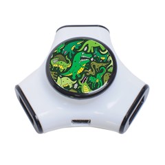 Dino Kawaii 3-port Usb Hub by Wav3s