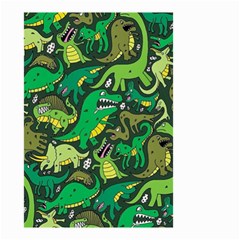 Dino Kawaii Small Garden Flag (two Sides) by Wav3s