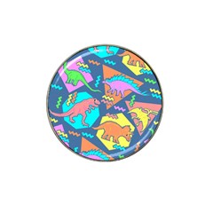 Dinosaur Pattern Hat Clip Ball Marker (10 Pack)