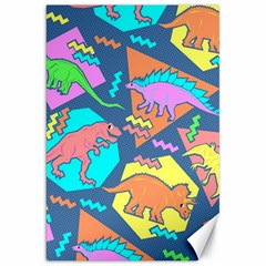 Dinosaur Pattern Canvas 20  X 30 