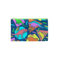 Dinosaur Pattern Cosmetic Bag (xs) by Wav3s