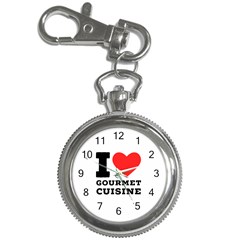 I Love Gourmet Cuisine Key Chain Watches by ilovewhateva