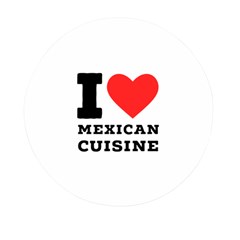 I Love Mexican Cuisine Mini Round Pill Box (pack Of 3) by ilovewhateva