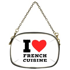 I Love French Cuisine Chain Purse (one Side) by ilovewhateva