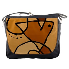 Mazipoodles In The Frame - Brown Messenger Bag