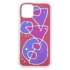 Mazipoodles In The Frame  - Pink Purple Iphone 12 Mini Tpu Uv Print Case	 by Mazipoodles