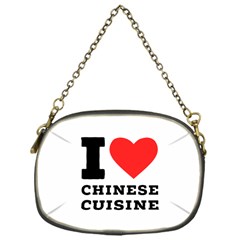 I Love Chinese Cuisine Chain Purse (one Side) by ilovewhateva