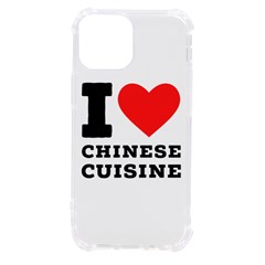 I Love Chinese Cuisine Iphone 13 Mini Tpu Uv Print Case by ilovewhateva