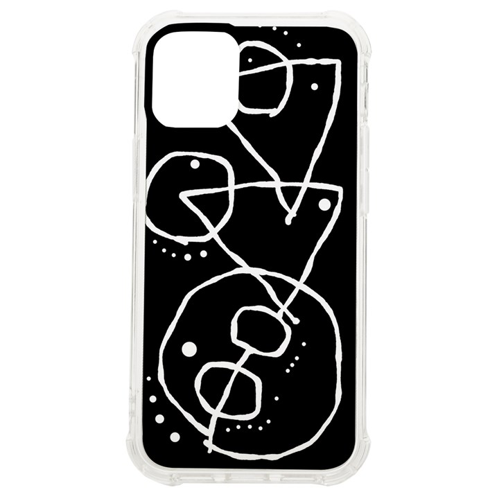 Mazipoodles In The Frame - Black White iPhone 12 mini TPU UV Print Case	