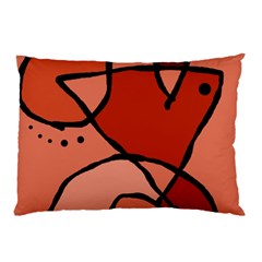 Mazipoodles In The Frame - Reds Pillow Case by Mazipoodles