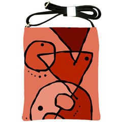 Mazipoodles In The Frame - Reds Shoulder Sling Bag by Mazipoodles