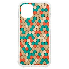 Multicolored Honeycomb Colorful Abstract Geometry Iphone 12 Mini Tpu Uv Print Case	 by Vaneshop