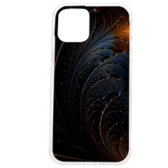 Abstract Dark Shine Structure Fractal Golden Iphone 12 Pro Max Tpu Uv Print Case by Vaneshop