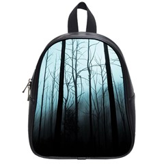 Tree Night Dark Forest School Bag (small) by Vaneshop