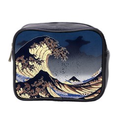 The Great Wave Off Kanagawa Japanese Waves Mini Toiletries Bag (two Sides) by Vaneshop