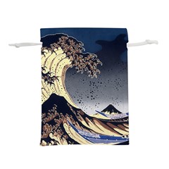 The Great Wave Off Kanagawa Japanese Waves Lightweight Drawstring Pouch (l)