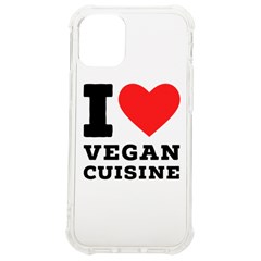 I Love Vegan Cuisine Iphone 12 Mini Tpu Uv Print Case	 by ilovewhateva