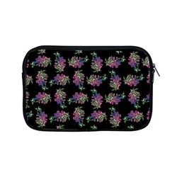 Midnight Noir Garden Chic Pattern Apple Macbook Pro 13  Zipper Case by dflcprintsclothing