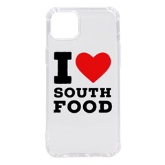 I Love South Food Iphone 14 Plus Tpu Uv Print Case