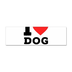 I Love Dog Food Sticker Bumper (10 Pack) by ilovewhateva