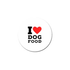 I Love Dog Food Golf Ball Marker by ilovewhateva